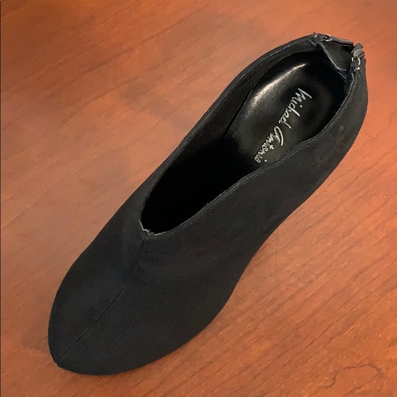 NEW UNWORN Michael Antonio Black Ankle Booties - Picture 4 of 5